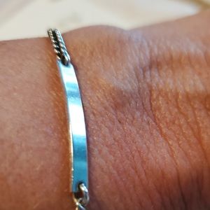 COPY - Ralph Lauren Sterling Silver id bracelet